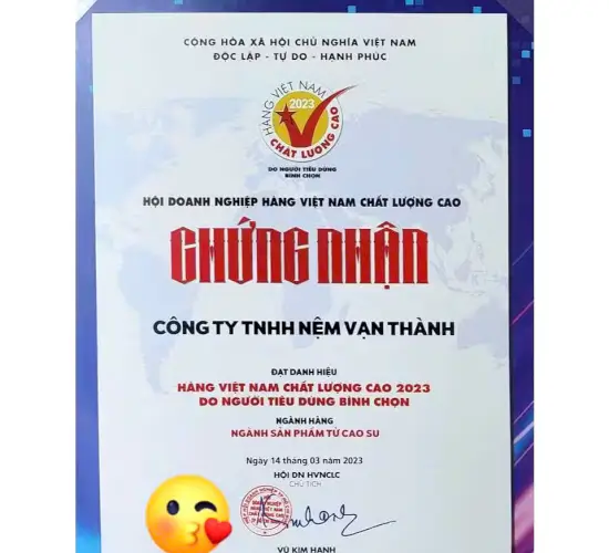 Nệm Cao Su VẠN THÀNH UNIQUE