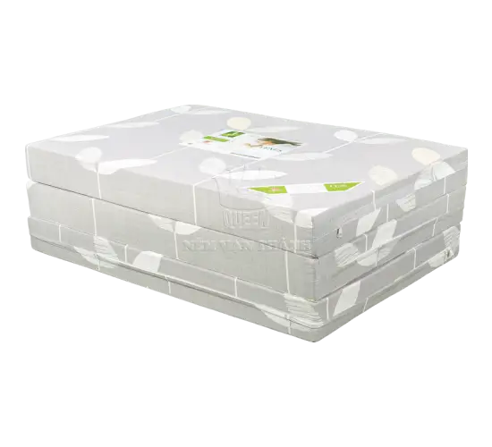 NỆM CAO SU MOUSSE ÉP VẠN THÀNH GẤP - VẢI COTTON